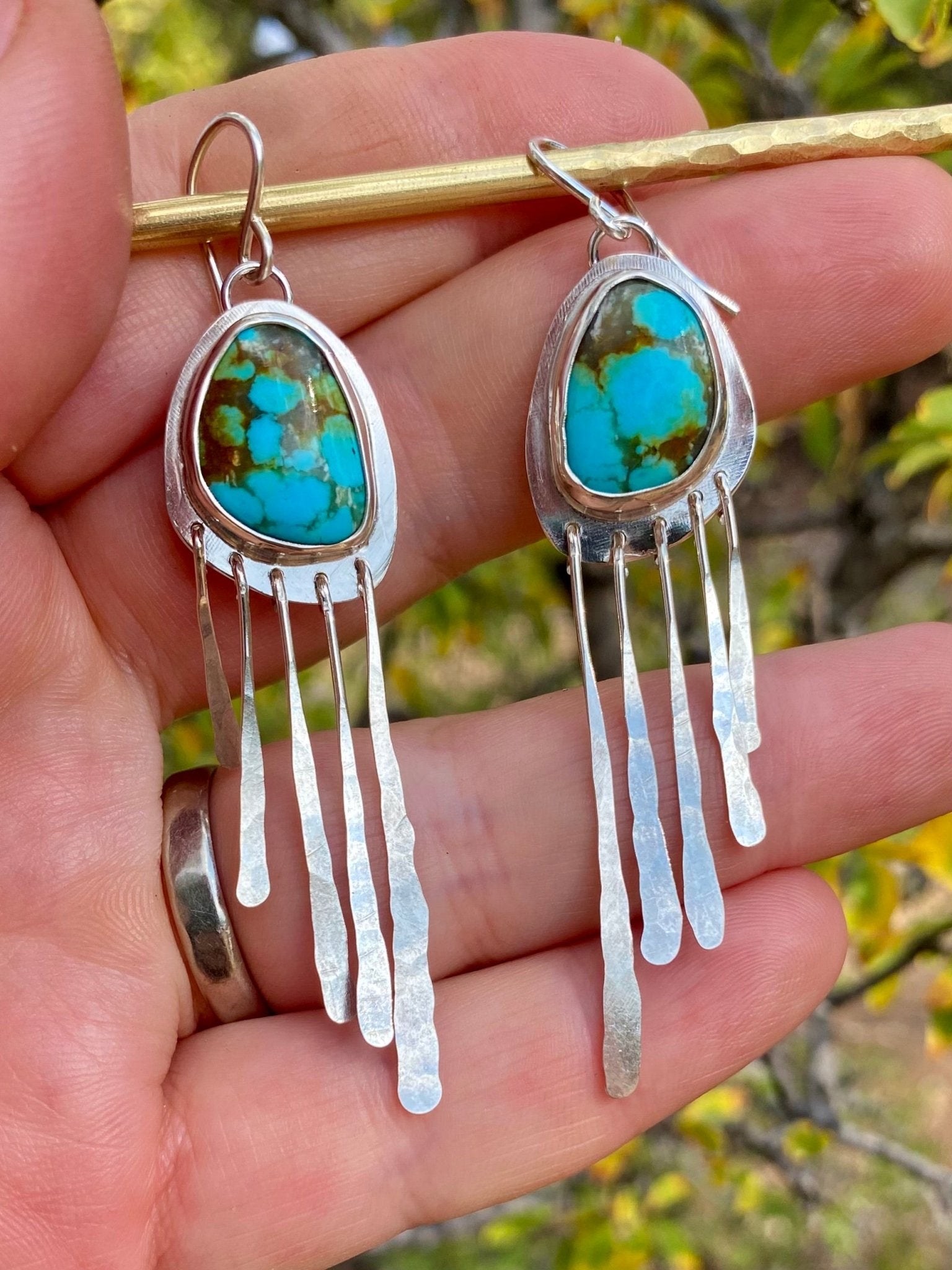 Turquoise Rain Earrings - The Jewelry Shop