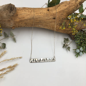 Forest Bar Necklace
