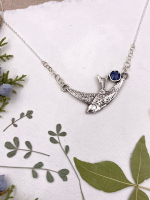 Flying Swallow Pendant #2