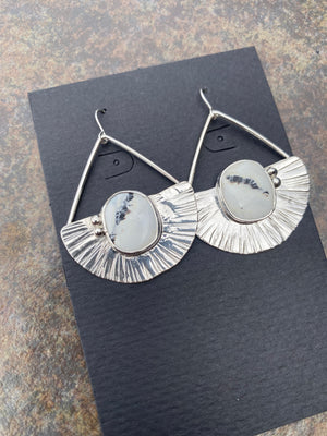 White Buffalo Sunbasket Earrings