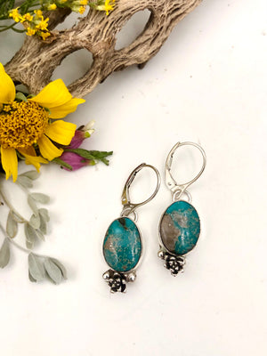 Dainty Turquoise Flowers