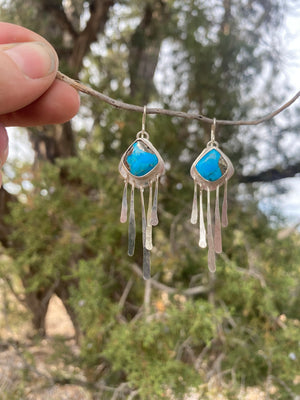 Turquoise Rain Earrings