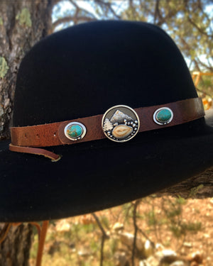 ‘Mountain Boulders’ Custom Hat Band