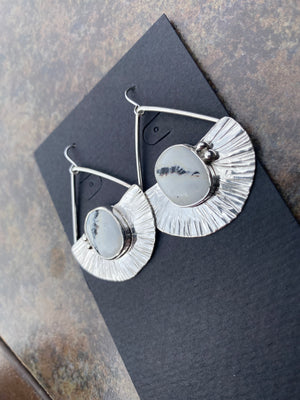 White Buffalo Sunbasket Earrings