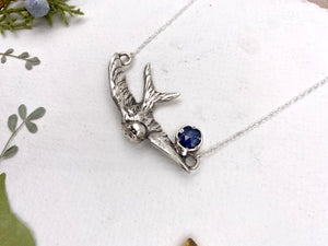 Flying Swallow Pendant #1