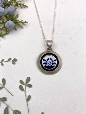 Cobalt Drop Pendant