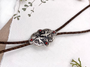 Lovebirds Bolo Tie