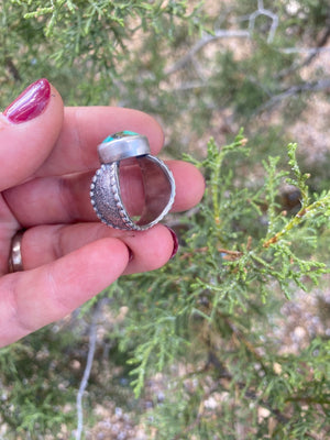 Beaded Turquoise Ring - Size 8 - The Jewelry Shop
