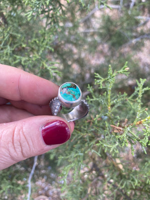 Beaded Turquoise Ring - Size 8 - The Jewelry Shop
