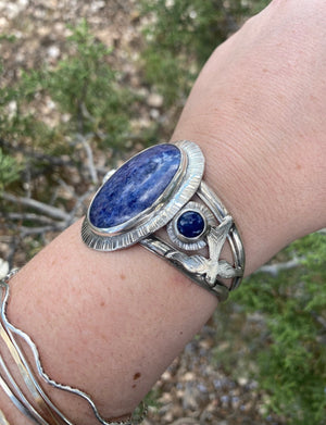 Blue Bird Cuff - The Jewelry Shop