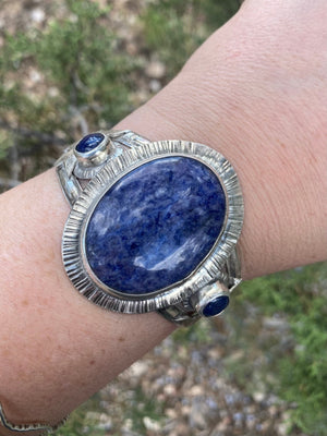 Blue Bird Cuff - The Jewelry Shop