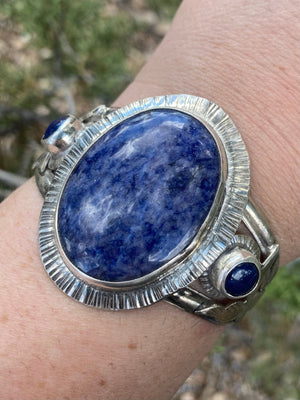 Blue Bird Cuff - The Jewelry Shop