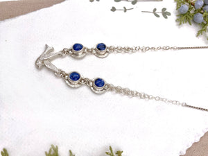 Blue Bird Neclace - handcrafted Necklace in Sterling Silver by The Jewelry Shop, made in Arizona