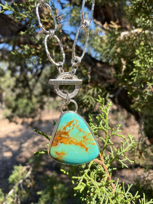 Blue Gold Necklace - The Jewelry Shop