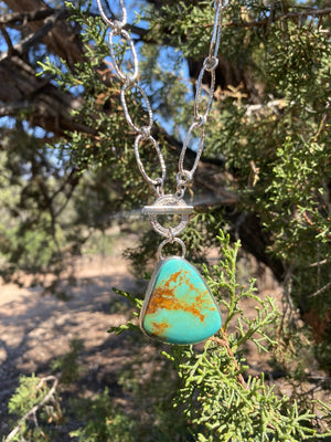 Blue Gold Necklace - The Jewelry Shop