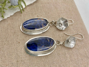 Blue Sodalite Earrings - The Jewelry Shop