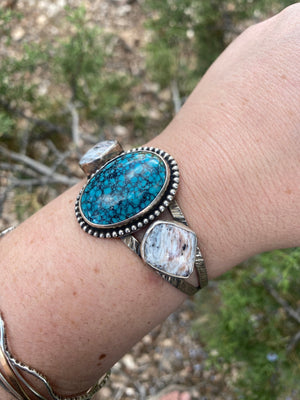 Bold Turquoise Cuff - The Jewelry Shop