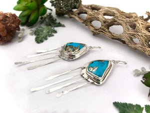 Turquoise Rain Earrings