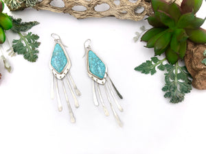 Turquoise Rain Earrings