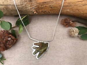 Jasper Swallow Pendant - The Jewelry Shop