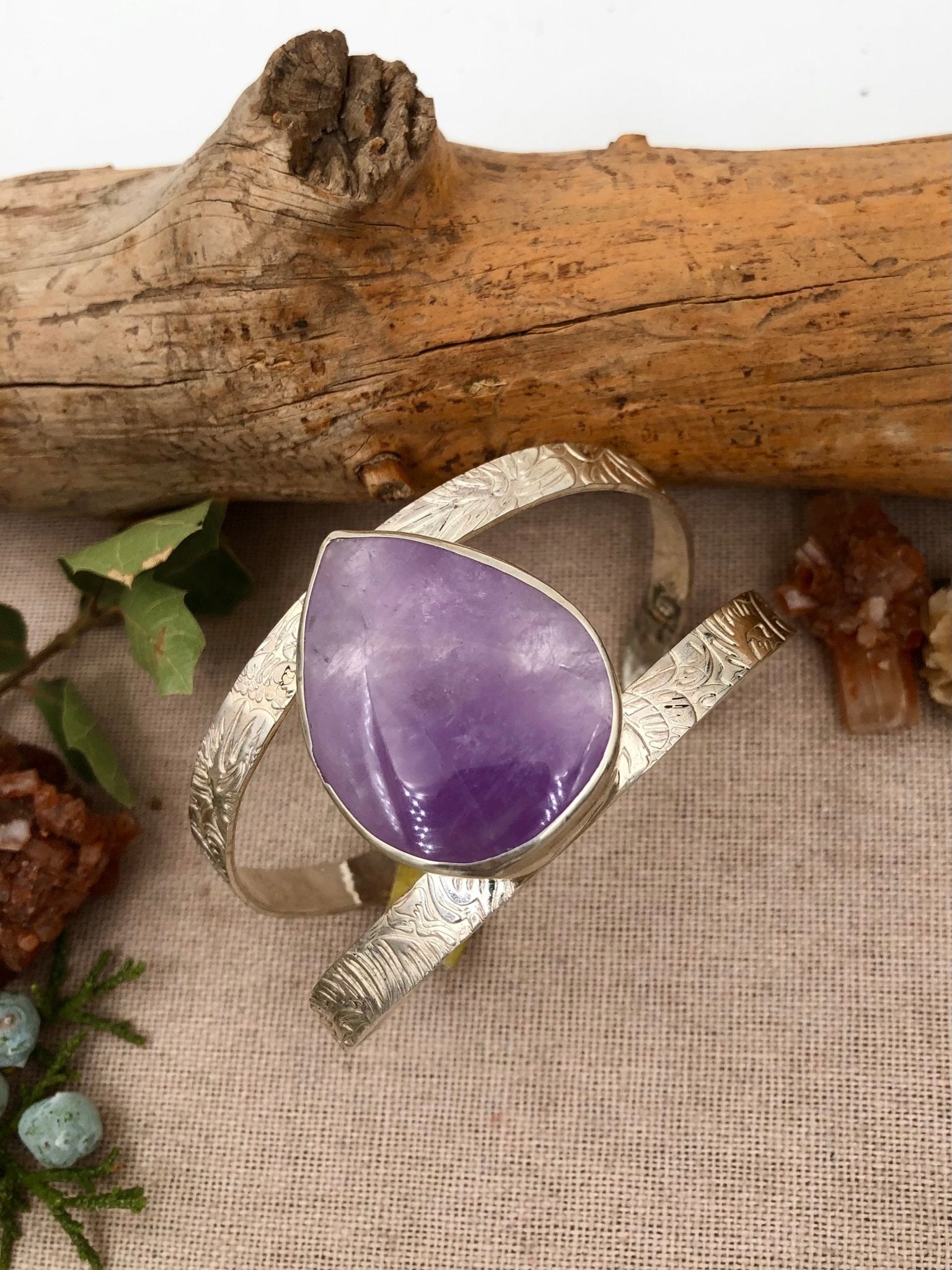 Lavender Cuff - The Jewelry Shop