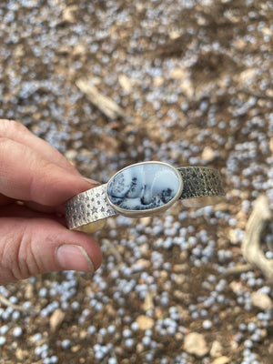 Milky Way Cuff - handcrafted Bracelet in Sterling Silver by The Jewelry Shop, made in Arizona