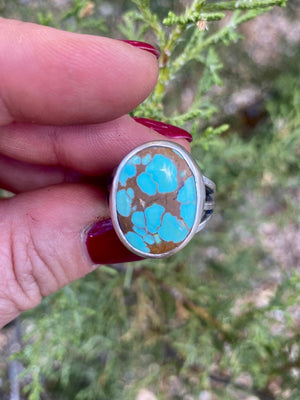 Sage Star Ring - 8 Turquoise Size 7 - The Jewelry Shop