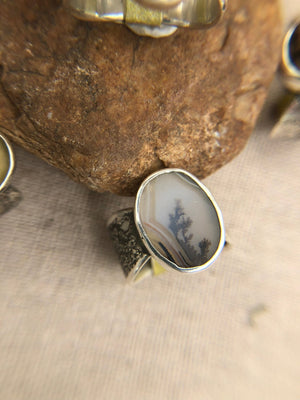 Sandstone Ring - handcrafted Ring in Sterling Silver by The Jewelry Shop, made in Arizona