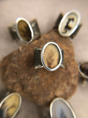 Sandstone Ring - handcrafted Ring in Sterling Silver by The Jewelry Shop, made in Arizona
