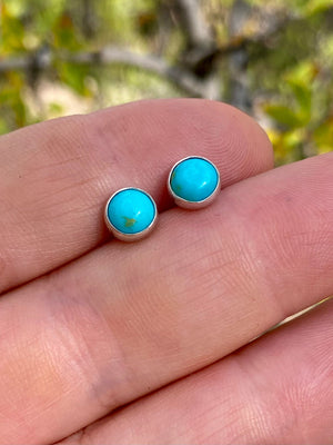 Simple Turquoise Studs - The Jewelry Shop