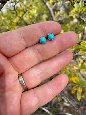 Simple Turquoise Studs - The Jewelry Shop