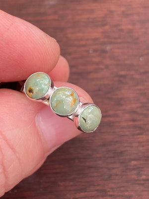 Sonoran Stacker Ring - Multi Turquoise and Silver Ring - The Jewelry Shop