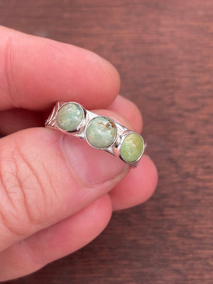 Sonoran Stacker Ring - Multi Turquoise and Silver Ring - The Jewelry Shop
