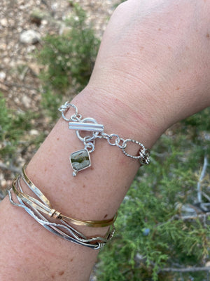 Turquoise Charm Bracelet - The Jewelry Shop