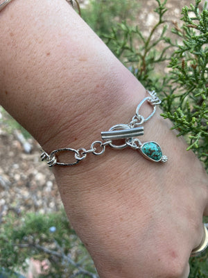 Turquoise Charm Bracelet - The Jewelry Shop