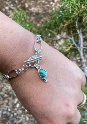 Turquoise Charm Bracelet - The Jewelry Shop