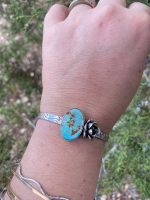 Turquoise Garden Cuff - The Jewelry Shop