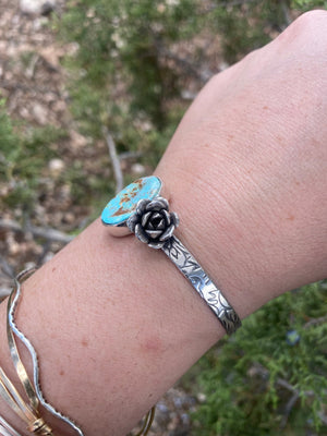 Turquoise Garden Cuff - The Jewelry Shop