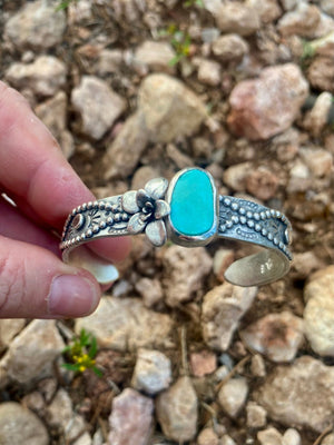 Turquoise Garden Cuff - The Jewelry Shop