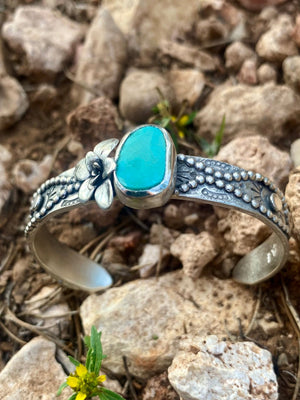Turquoise Garden Cuff - The Jewelry Shop