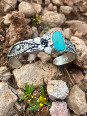 Turquoise Garden Cuff - The Jewelry Shop
