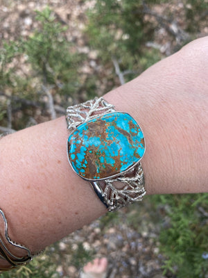 Turquoise Juniper Cuff - The Jewelry Shop