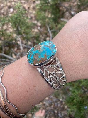 Turquoise Juniper Cuff - The Jewelry Shop