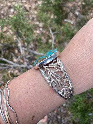 Turquoise Juniper Cuff - The Jewelry Shop