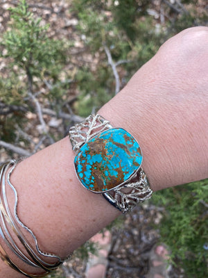 Turquoise Juniper Cuff - The Jewelry Shop
