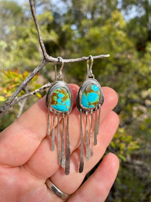 Turquoise Rain Earrings - The Jewelry Shop