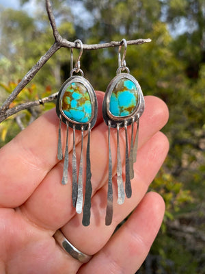 Turquoise Rain Earrings - The Jewelry Shop