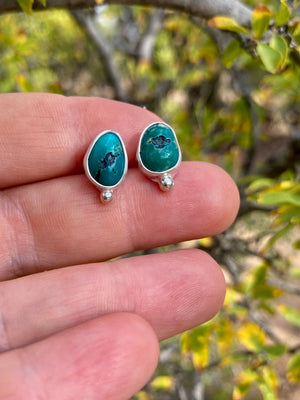 Turquoise Studs - The Jewelry Shop