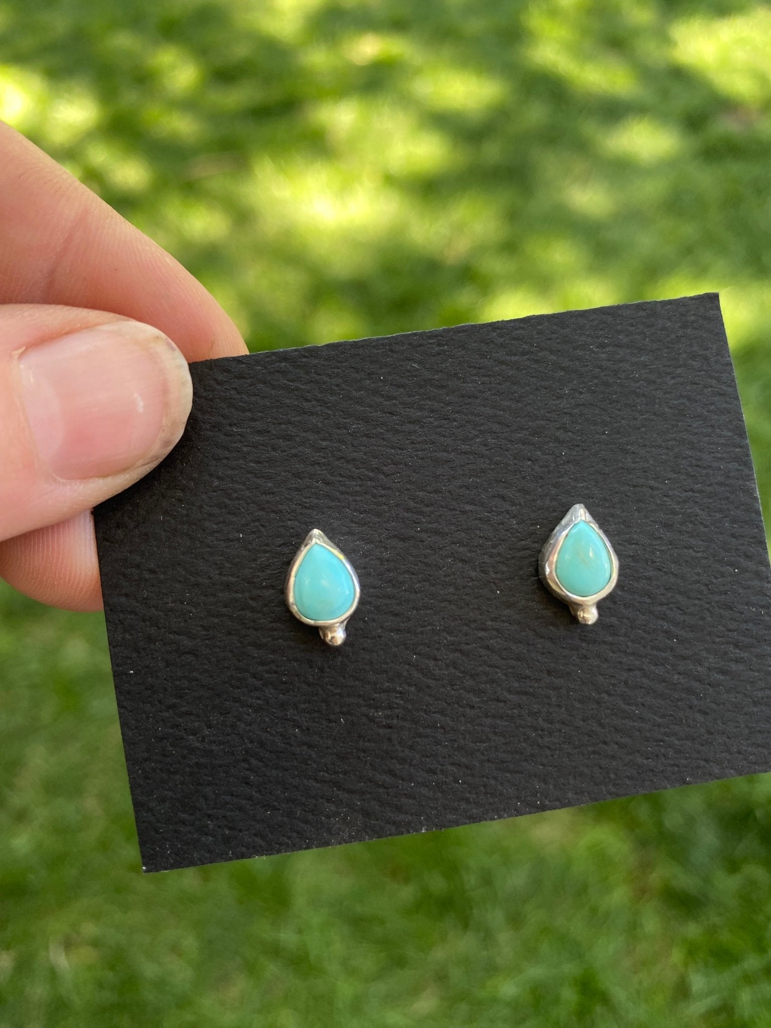 Turquoise Studs - The Jewelry Shop