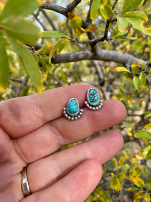Turquoise Studs - The Jewelry Shop